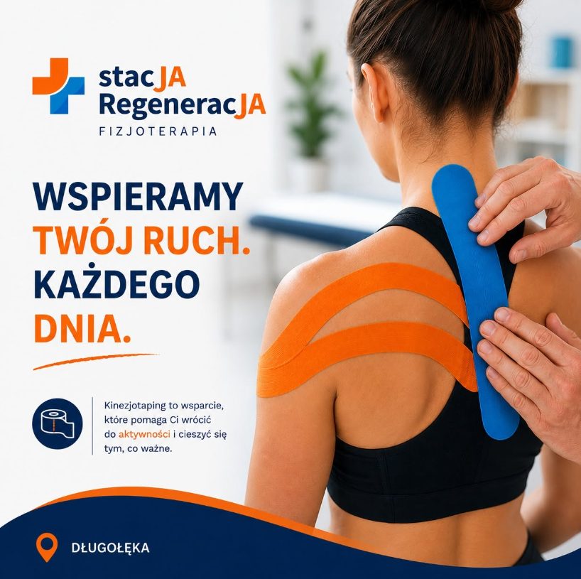 Kinezjotaping — wspieramy Twój ruch każdego dnia